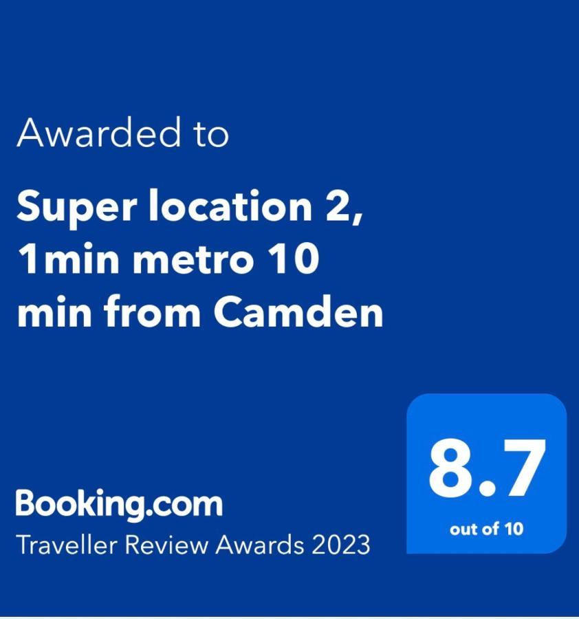 ロンドンSuper Location 2, 1Min Metro 10 Min From Camdenアパートメント エクステリア 写真