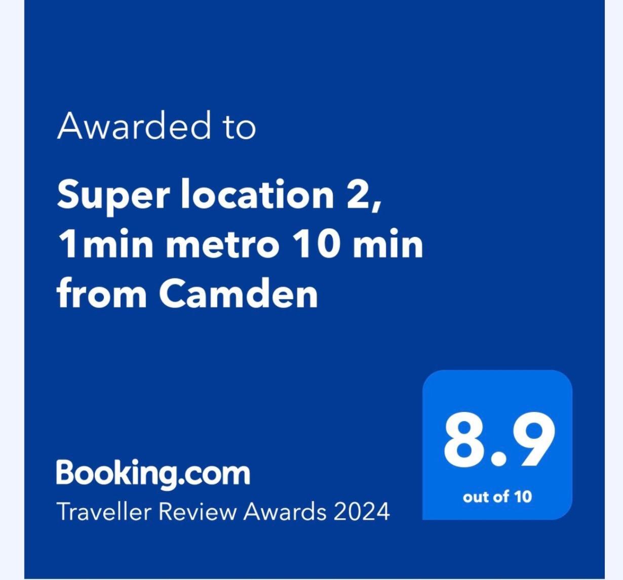 ロンドンSuper Location 2, 1Min Metro 10 Min From Camdenアパートメント エクステリア 写真